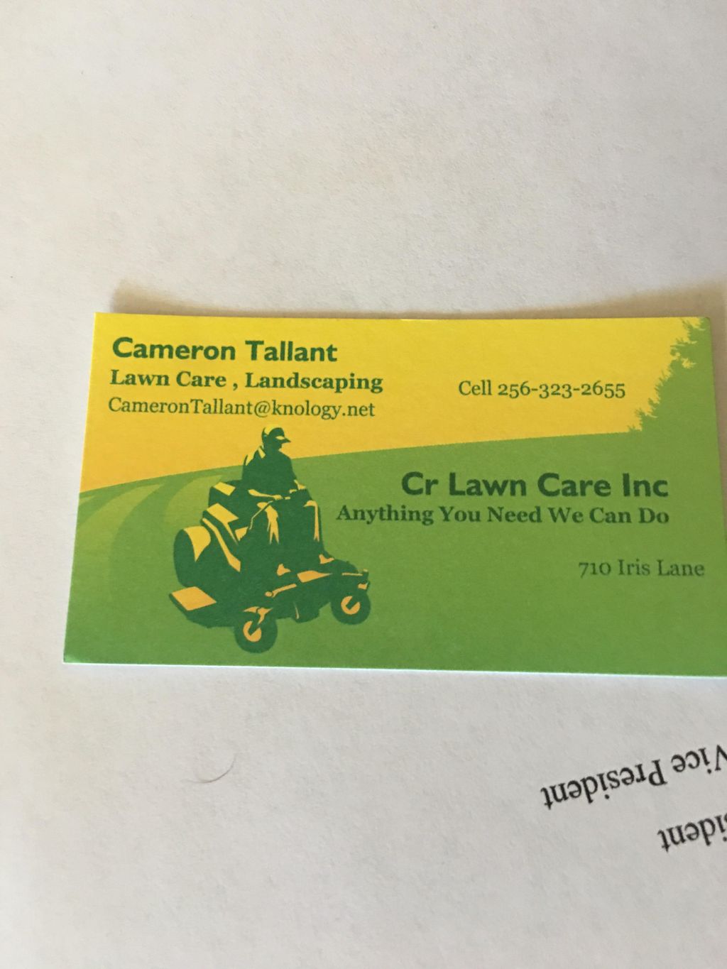 Cr Lawn Care and landscaping LLC