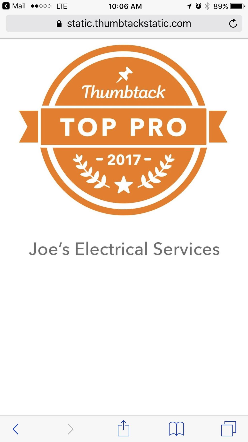 Joe's Electrical Services