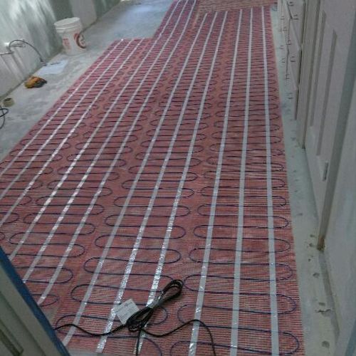 Radiant flooring