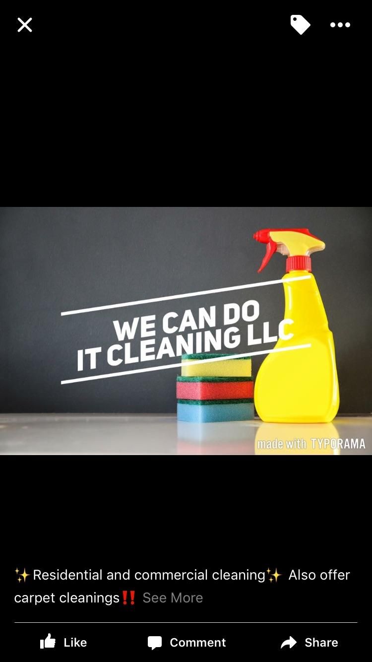 We can do it cleaning services