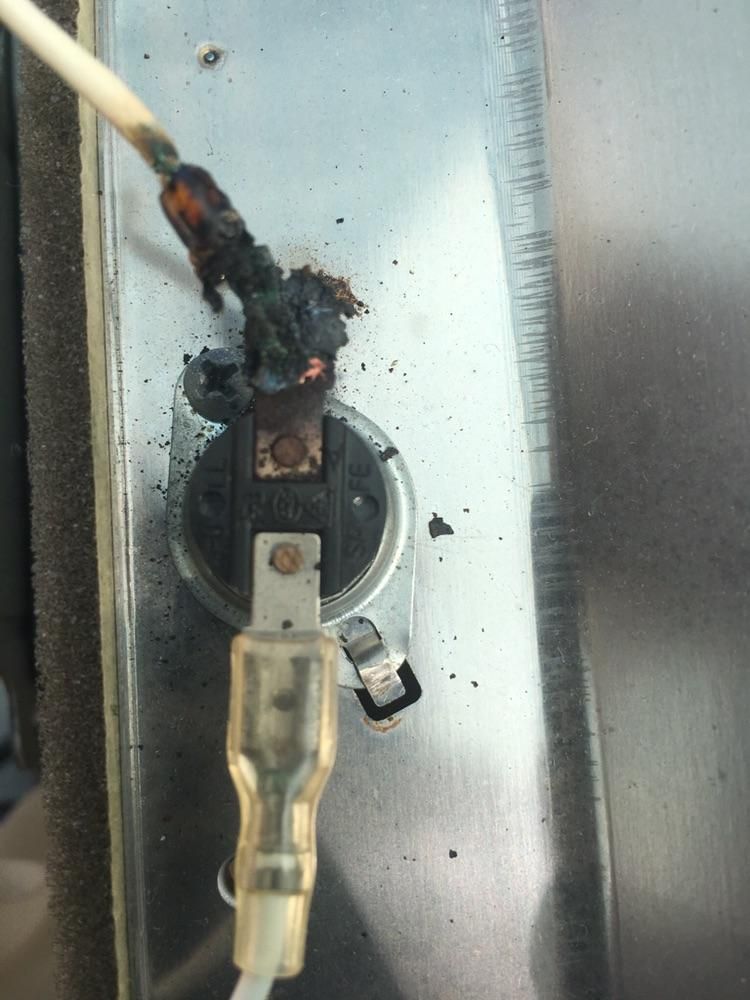 A microwave fairly new  stopped working found this