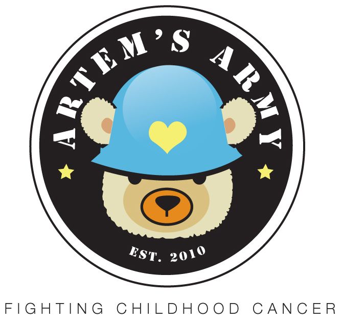 Logo for children's charity based in Ukraine.