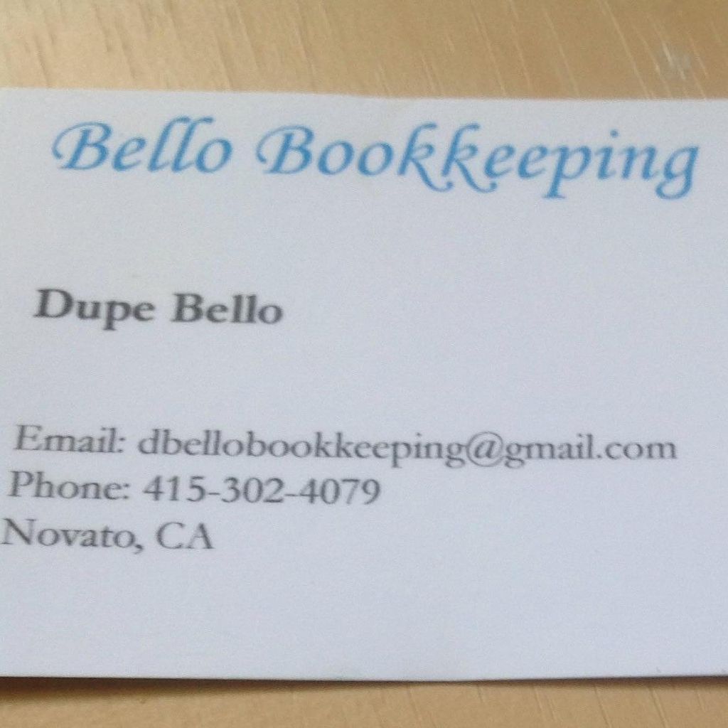 Bello Bookkeeping