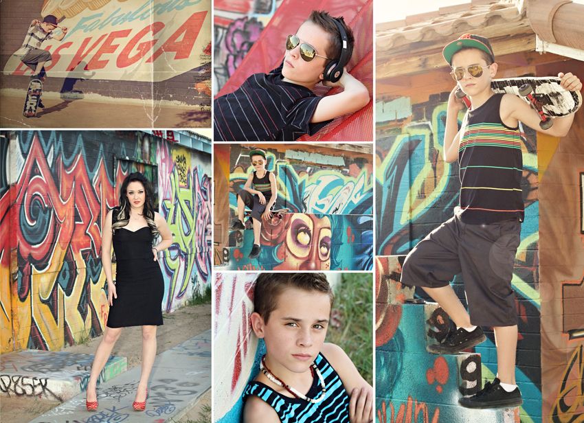 Samples of photos taken at the Art District