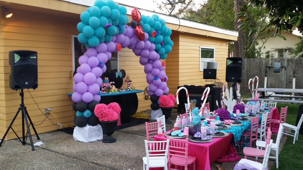 Back yard kid Party