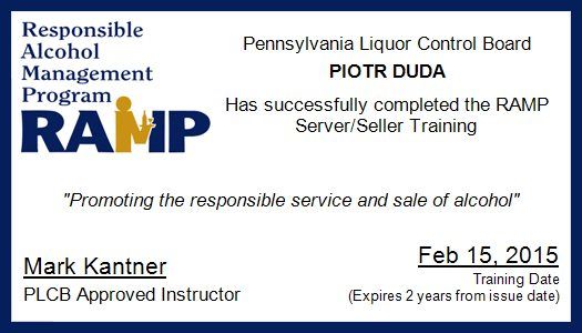 PA State RAMP Certification