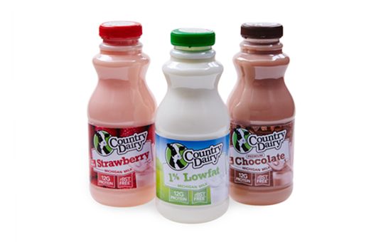 Country Dairy package design and photography