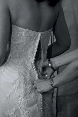 Wedding gown alteration service by Natalette De...