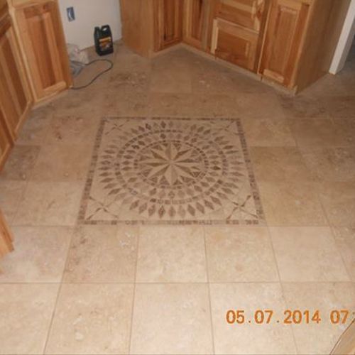 Specialty tile flooring