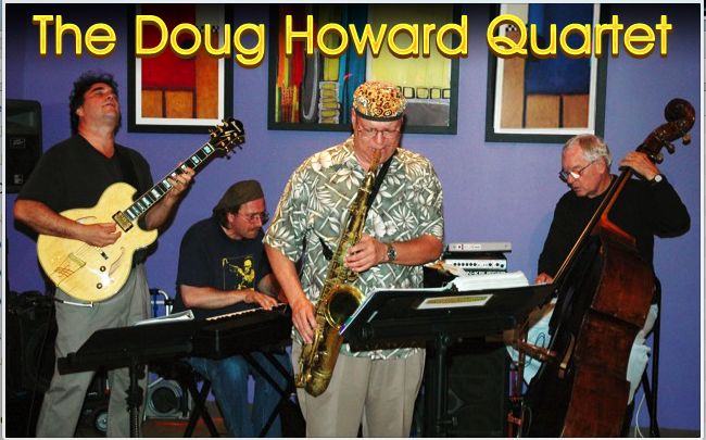 One of many evening jams at the Java Jazz cafe in 