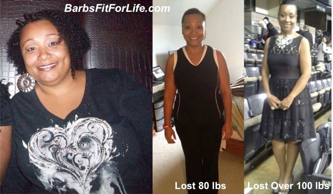 Client lost over 100 lbs