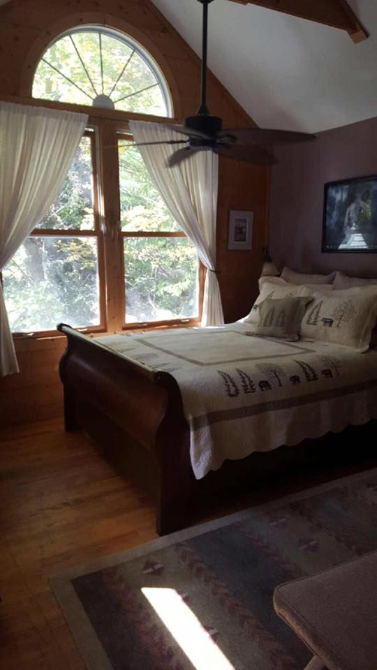 Perfectly made bed!