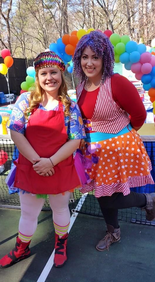 Colorful Costumed Children's entertainers