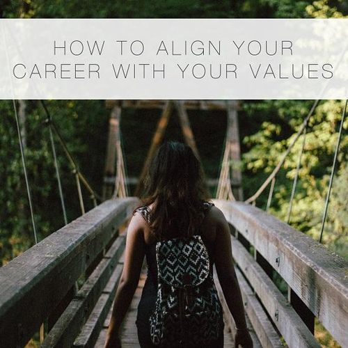 An article I wrote on aligning your career with yo