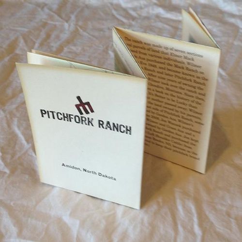 Pitchfork Ranch, North Dakota, brochure design