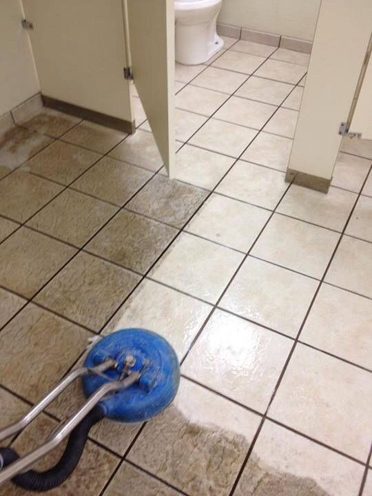 As you can see from the pictures, the tile in this