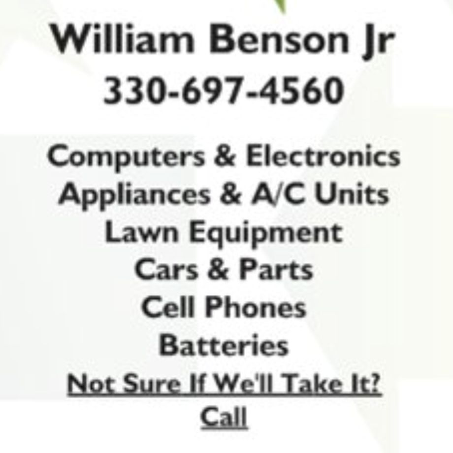 Scrap metal and E-Waste removal