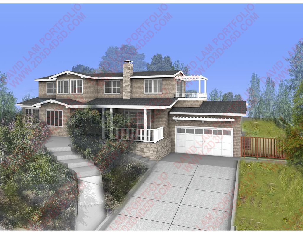 3d exterior rendering