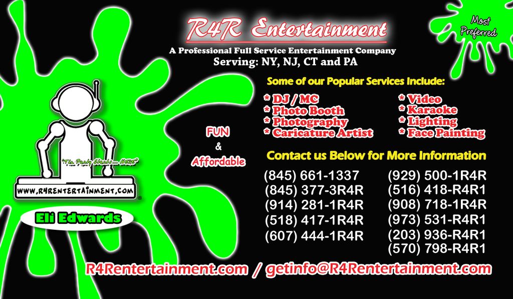 Thank You for your interest in R4Rentertainment.co