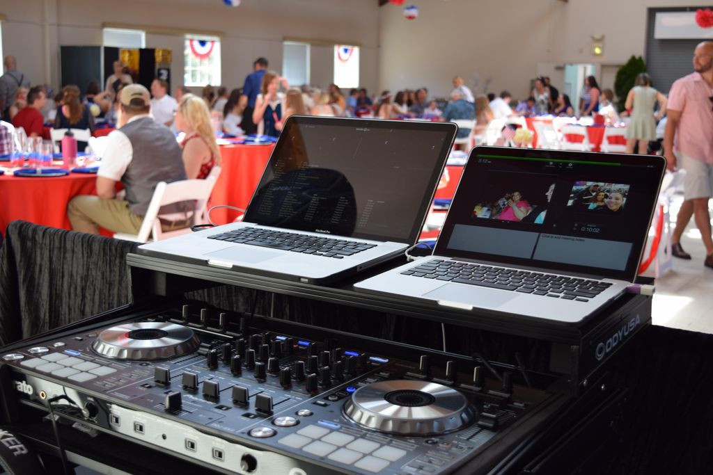 Dedicated MacBook Pro for music and video.