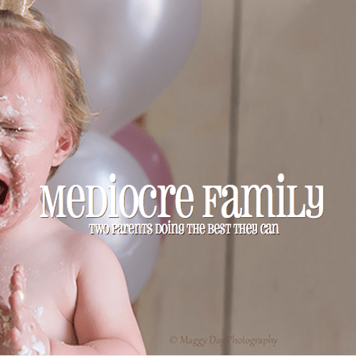 Designed Mediocre Family's Website in WordPress