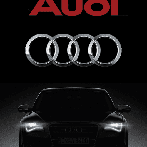 Audi Catalog Cover Design Concept