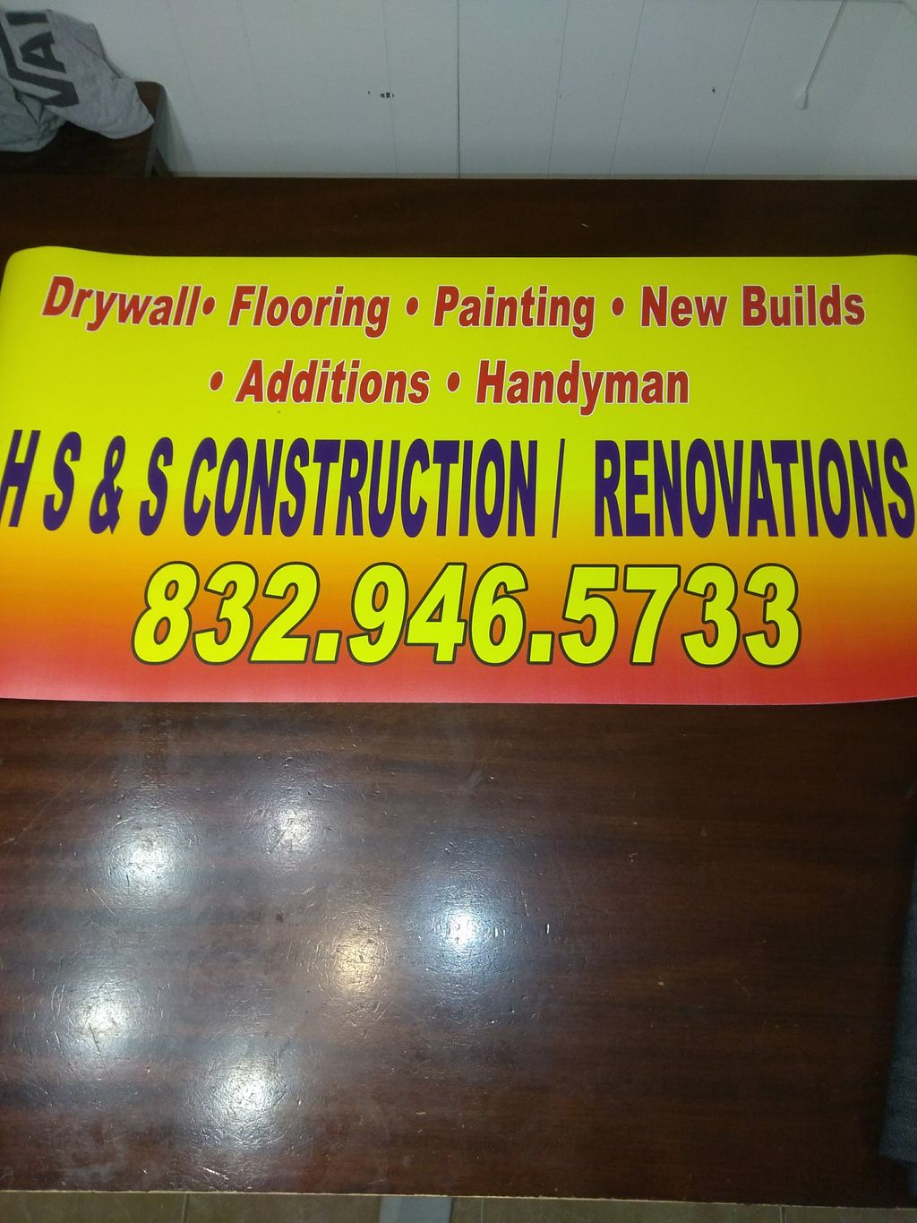 HS&S Construction and Renovation's