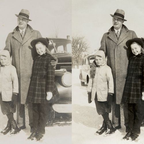 Photo Restoration [before & after]