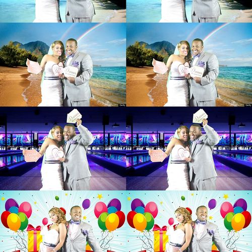 Wedding Reception with Green Screen