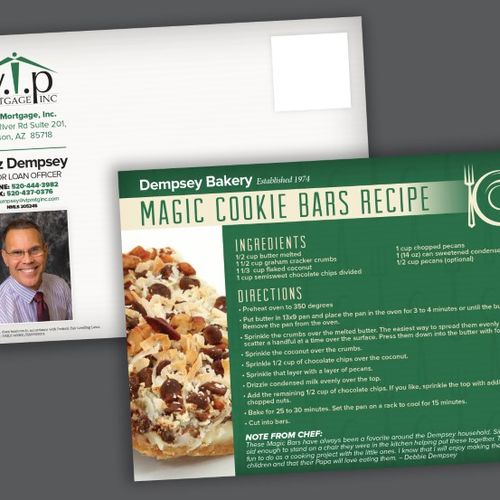 Post Card Mailer for VIP Mortgage