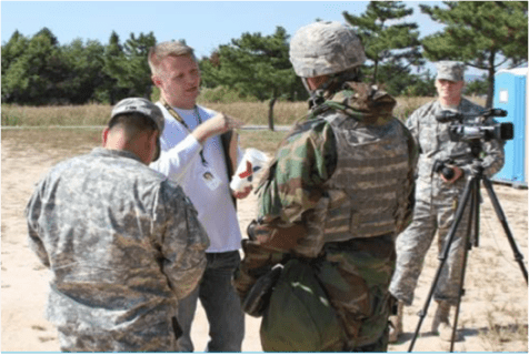Training U.S. soldiers on interview techniques in 