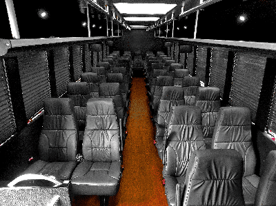 43 passenger minicoach- interior