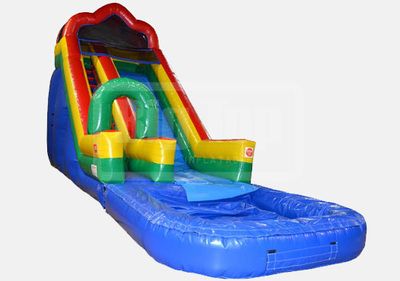 18ft Wild waterslide with pool $190.00