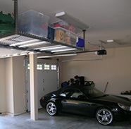 Overhead storage is an economic way to utilize the