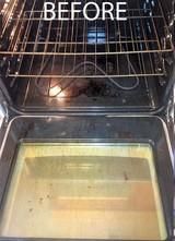 "Before" Photo of an Oven Cleaning!