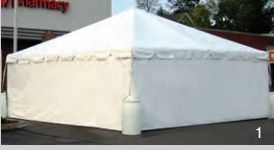 15' X 15' Canopy Tent with side walls