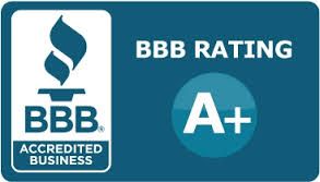 A+ Rating with the Better Business Bureau!