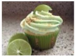 Keylime cupcake