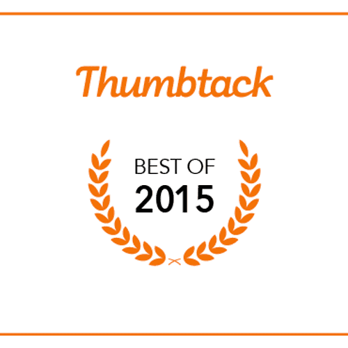 Thumbtack awarded me their "Best of 2015" recognit