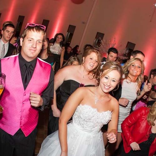 Wedding Dance - CPMI Event Center Ames - with pink