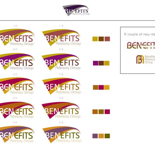 Logo Comps for Benefit Advisory Group