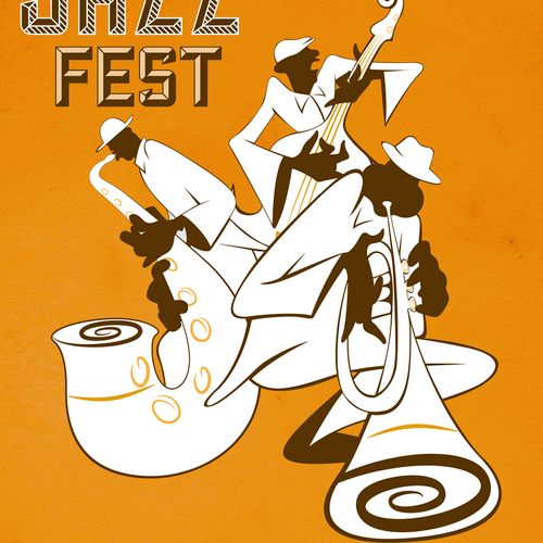 This is a concept design for a Jazz festivals. The