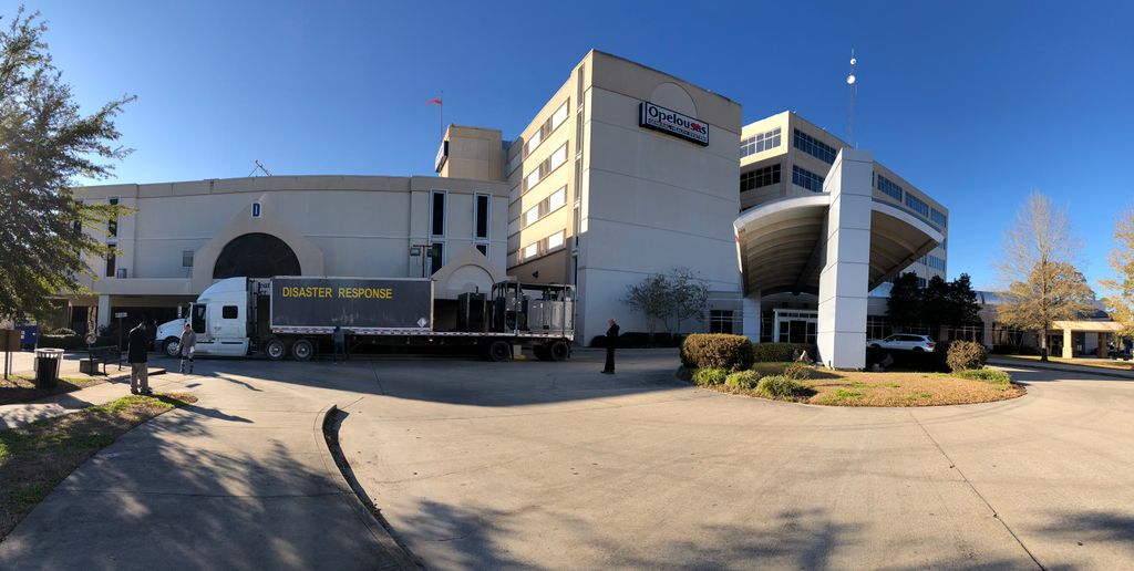 Opelousas General Hospital - Multi Floor Water Dam