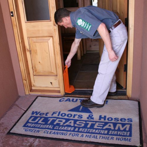 We protect your house with doormats and cornerguar