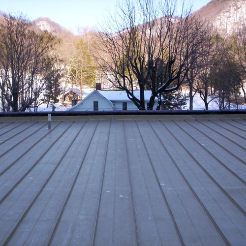 Standing Seam Tin Roof