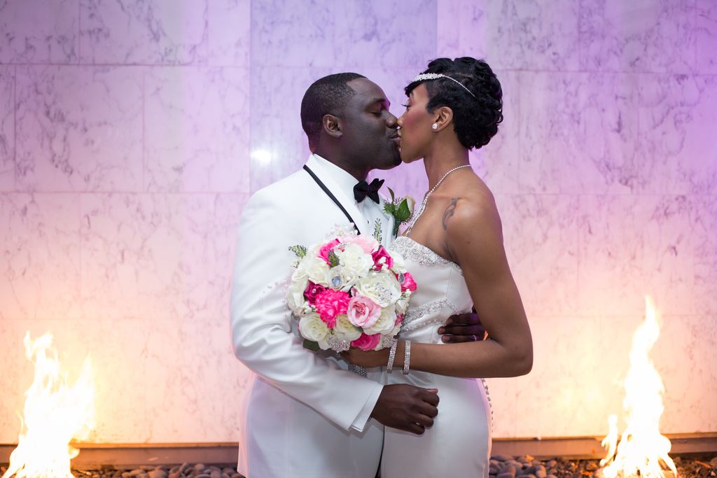 Congrats to These Newlyweds. Beautiful Couple