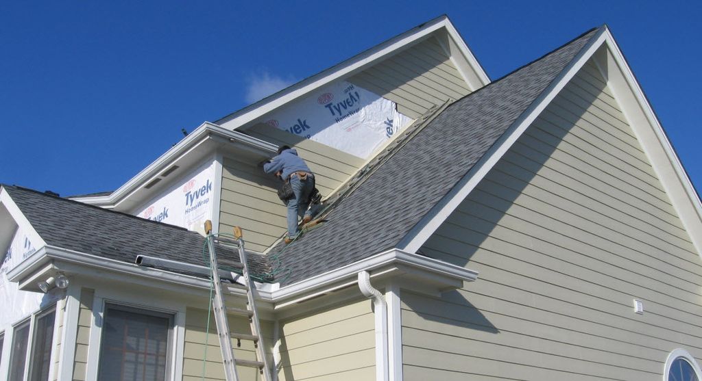 ACI Construction replaced the roof and siding (Jam