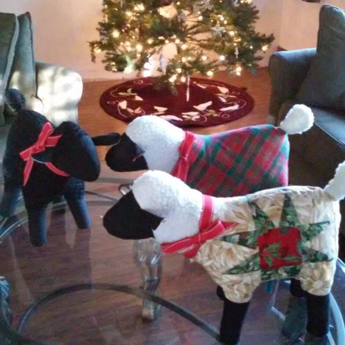 Gift idea - Christmas lambs