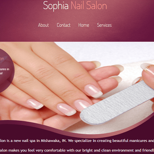 Nail Salon website