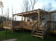New deck and stairs